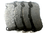 Image of Repair kit, brake pads asbestos-free image for your 2017 BMW 750i   